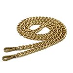 47'' Light Metal Crossbody Purse Chain Straps Replacement for Bag Handbag (Antique Gold)