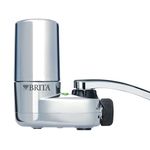 Brita Basic Mount Faucet Water Filter System, Chrome