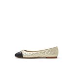 ALDO Women's Leanne Ballet Flat, Gold, 7