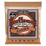 Ernie ball 3548 Erthwd Light Phos Brnz Ac Gtr Strings 3 Pk 11 52