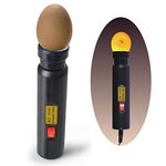 ZJchao Led Egg Tester, High Intensity LED Egg Candler for Monitoring Egg Incubator Brooder Hatching Chicken