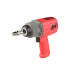 Ingersoll Rand 2236QTIMAX-R DXS2 1/2" Air Impact Wrench, Quiet, 1500 ft-lb Torque, Titanium Hammercase, Friction Ring Retainer, Red