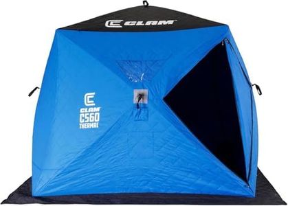 CLAM C-560 Ice Fishing Hub Shelter 2-3 Person Portable Tent