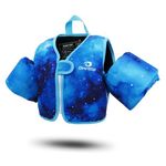 Owntop Toddler Swim Vest 20-30 lbs, Kids Floaties Water Wings, Pool Float Jackets for 2 3 Years Boys Pool