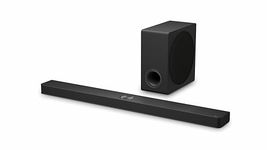 LG S90TY - Smart Sound Bar, 570W, 5.1.3 Channels, Dolby Atmos and DTS Surround Soundbar, Wide Connectivity, Bluetooth, USB, Optical Input, Black