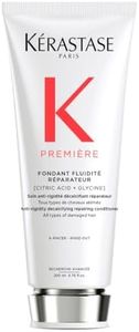 Kérastase, Première, Acondicionador Reparador, Tratamiento Contra la Rigidez, Para cabello dañado, Con Ácido Cítrico y Glicina, Fondant Fluidité Réparateur, 250 ml