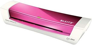 Leitz 73681023 iLam A4 Laminator, Ideal for Home Office, Wow - Metallic Pink