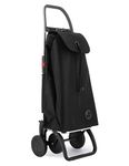 ROLSER I-Max MF 4 Wheel Foldable Shopping Trolley - Black