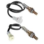 2pcs Lambda Sensors 234-4731 234-4222 O2 Sensor Compatible with Chevy Tracker 2.0L, SUZUKI VITARA 2003 2002 2001 1 Pair Upstream and Downstream Oxygen Sensors