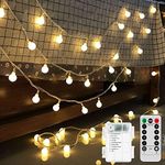 Battery Operated LED Globe String L