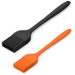 Sheknows Food Grade Dishwasher Safe Silicone Basting Pastry Brush Spread Oil Butter Sauce Marinades for BBQ Grill