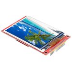 LCD Display Module, 3.2 inch 240 * 320 TFT LCD Display Module 4 Wire SPI TFT LCD Screen with Card Cage,TFT Display Module (with T ouch)