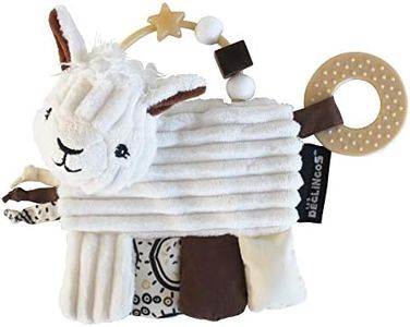 Les Déglingos Hochet d'Activites Muchachos Le Lama, Blanc , 1 Ensemble