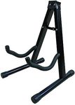 Geli Black Guitar Stand A Frame Foldable Universal Guitar Holder for Bass ,Cello, Mandolin, Banjo, Ukulele