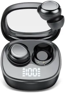 Wireless Earbuds, Hybrid ANC 40dB Noise Cancelling Headphones, 45H Playtime, Bluetooth 5.4, 10mm Drivers with 5 EQ, ENC Dual Mic, IPX7 Waterproof, Transparent Mode, Digital Battery Display iOS/Android