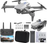 Oaklee Drone with Camera 1080P HD FPV Foldable Drone for Beginners and Kids, drone with Voice Gesture Control with Carrying Case, One Key Take Off/Land, Optical Flow Positioning, 360° Flip,