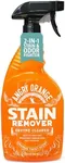 Angry Orange Stain Remover - 32oz Enzyme Pet Cleaner - Dog & Cat Urine Destroyer and Stain Remover - Citrus Spray Cleaning Solution - Puppy Supplies