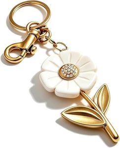 HAKPTRN Bag Charms Purse Charm for Handbag Gold Decorative Purses Extender Chain -Womens Christmas Stocking Stuffers Gifts