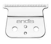Andis – 04945, Stainless-Steel GTX Deep-Tooth T-Outliner Replacement Blade – for Andis Model GTO, GO, SL, & SLS Trimmers - Close & Sharp Cutting, Zero Gapped, Dependable & Long-Life Blade - Silver