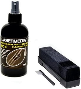 Lasermedia VRCB-K-8 Record Cleaning Kit w VNC-8 and Record Cleaning Brush by TME