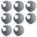 8 PCS Air Stones for Fish Tanks, Pond Air Stones, Airstones for Aquariums, Aquarium Air Stone Easy to Sink, Pond Aerator Stone, Air Stones for Pond for Air Pumps Fish Tanks Small Buckets and Ponds