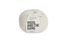 Wool and the Gang Crazy Sexy Wool, Ivory White (044), 200g