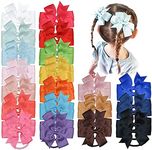 JOYOYO 40 Pcs Bow Bobbles for Girls