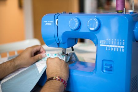 Janome Pink Sorbet Sewing Machine – Compact Portable Design