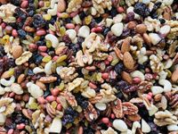 Mixed Nuts and Raisins 1kg – 13 Luxury Nut & Raisin Mix Cashews Almonds Walnuts Brazils Peanuts Hazels Golden Black Green Red Blend Selection Raw Natural Healthy Snacks Large Bulk for Eating PURIMA