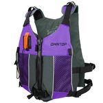 Owntop Buoyancy Aids Adults with Hydration Pack, Whistle, Dual Mesh Pockets | Adjustable Buoyancy Vest Jacket | Swim Vest Unisex for Paddleboarding, Kayaking, Fishing (Purple,XL/XXL)