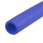 uxcell Foam Tubing for Handle Grip Support, 28mm ID 38mm OD 1m Length Blue