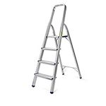 Aluminum 4 Step Ladder, Folding Ste