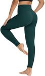 YOLIX Workout Leggings for Women - High Waisted Yoga Pants Tummy Control Compression for Running