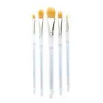 Aqualon Royal & Langnickel Wisp Filbert Artist Brush Set, 5-Piece