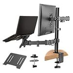 Zumist Dual Monitor Stand with Lapt