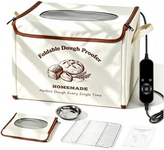 Foldable Bread Proofing Box, 70-122°F PID Dough Proofer with 1-24H Timer