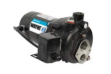 WAYNE CWS75-3/4 HP Cast Iron Convertible Jet Well Pump - Up to 462 Gallons Per Hour - Heavy Duty Jet Well Pump,Black