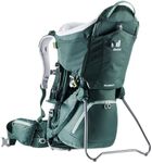 Deuter Kid Comfort Child Carrier and Backpack for Travel & Hiking with Toddlers - Forest