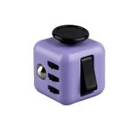 Thyonta Fidget Cube Toys Multi-functional Stress Relief Cube Anti-stress Anti-anxiety for Kids Children Teen Adult(Purple)