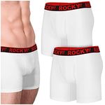 Rocky Performance Boxer Briefs 2 Pack Men's Stretch Athletic Underwear