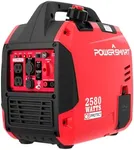 PowerSmart 2580-Watt Gas Powered Portable Inverter Generator, Super Quiet for Camping, Tailgating, Home Emergency Use, EPA Compliant 2024 Version