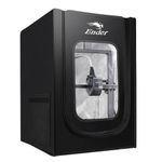 Creality Official 3D Printer Enclosure, Fireproof and Dustproof Tent Constant Temperature Protective Cover Compatible with Creality Ender 3/ Ender 3 V3 SE/Ender 3 V3 KE, 21.65”x 25.59”x 29.52”