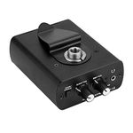 In-Ear Monitor, Monitor Headphone Amplifier, Controls for Level and Balance, Suitable for Stage or in Recording Studio(U.S. regulations)