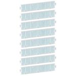 MAC-408FT-E Filter Replacement Compatible with Mitsubishi MAC-408FT-E Air Conditioner, Filter for Optimal Air Filtration, Pack of 8