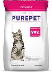 Purepet Adult Dry Cat Food 6kg | Tuna & Salmon Flavour | Taurine for Heart Health | Healthy Skin & Coat | Controls Urinary pH | Hairball Protection