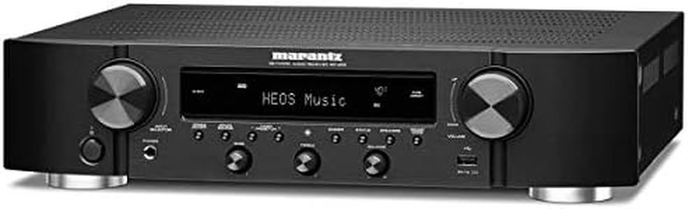 Marantz NR1200 AV Receiver, 2-Channel Home Theater Amp, Wi-Fi, Bluetooth, Heos + Alexa, Immersive Movies, Music & Gaming, Auto Low Latency Mode for Xbox One, Smart Home Automation