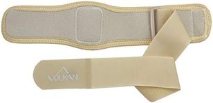 Tennis/Golf Elbow Strap with Silicon Pad by Vulkan, Universal Size, Beige Elbow Brace for Forearm Support and Joint Stability, Elbow Support for Tendonitis, Elbow Injuries, and Post Operation