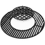 Uniflasy 8835 Cast Iron Cooking Grate for Weber 22.5 Inch Weber One-Touch Silver, Bar-B-Kettle, Master-Touch, Performer and Other 22.5" Charcoal Grill , 21.5 Inch Gourmet BBQ System Grate