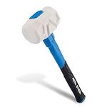 Real Steel Rubber Mallet 32 OZ Whit