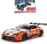 Tamiya 58703 1:10 RC au Tom's GR Supra TT-02 Tuning Set - Remote Control Car, RC Vehicle, Model Building, Assembly Kit, Hobby, Crafts